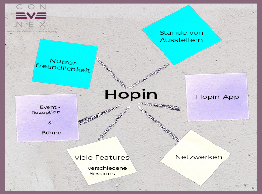Einsatzmöglichkeiten der Hopin Plattform
